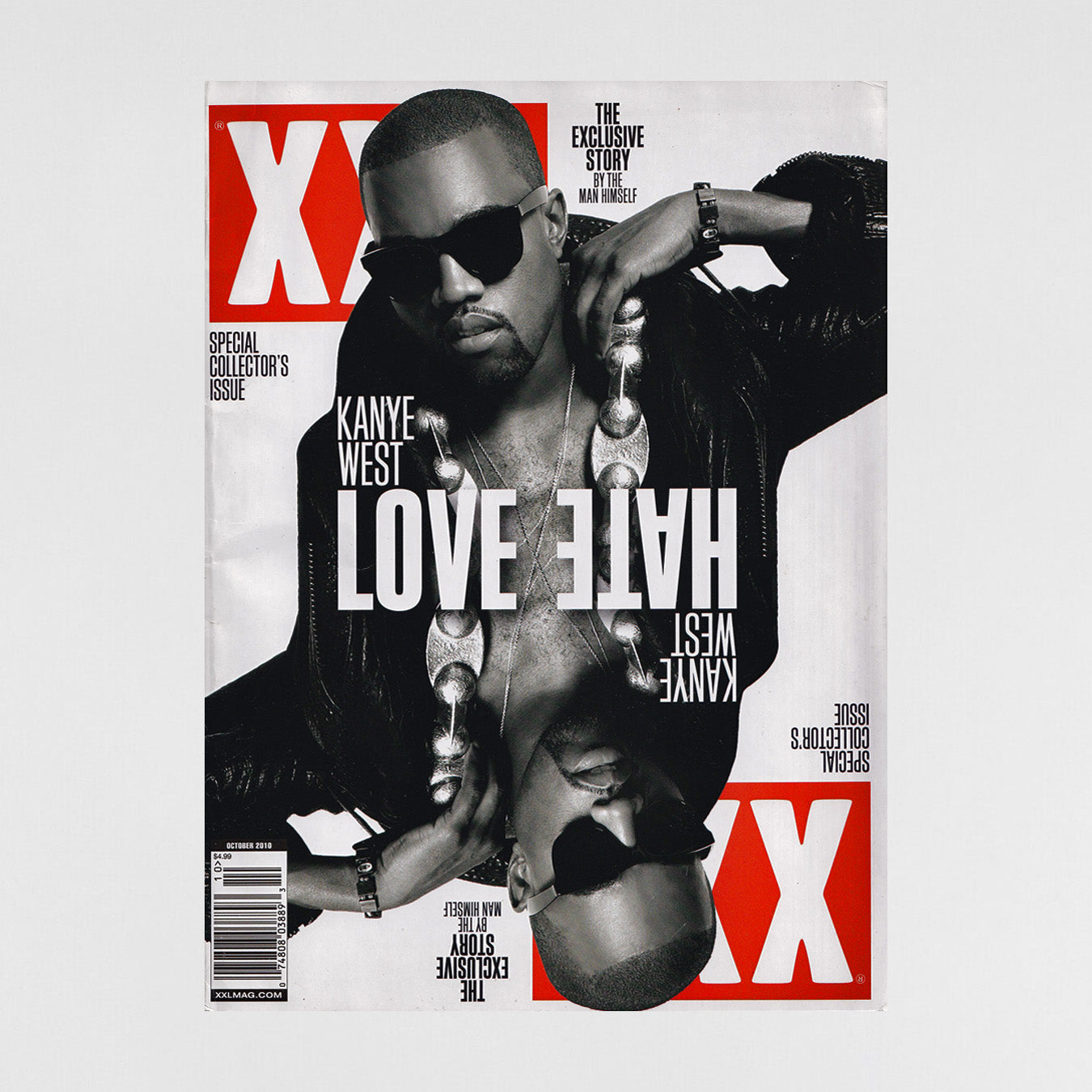 XXL 2010 'Love/Hate' Magazine (MBDTF Era)