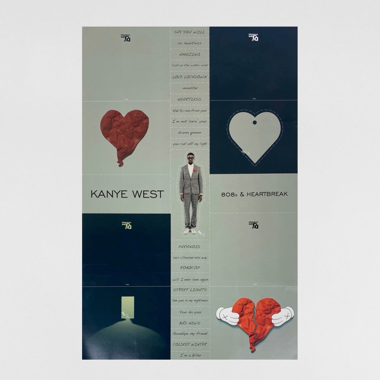 808's & Heartbreak 2008 Interactive 3-D Poster