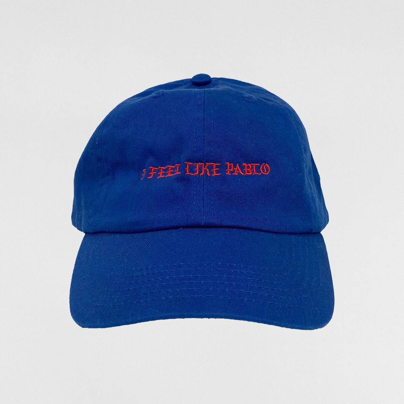 TLOP 2016 OG Embroidered I Feel Like Pablo Hat In Blue