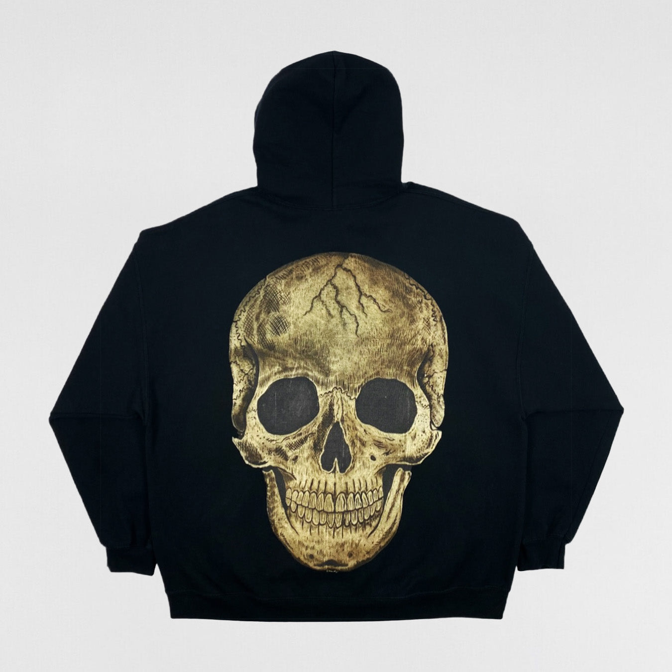 Yeezus 2015 Unreleased ’Skull’ Hoodie By Wes Lang