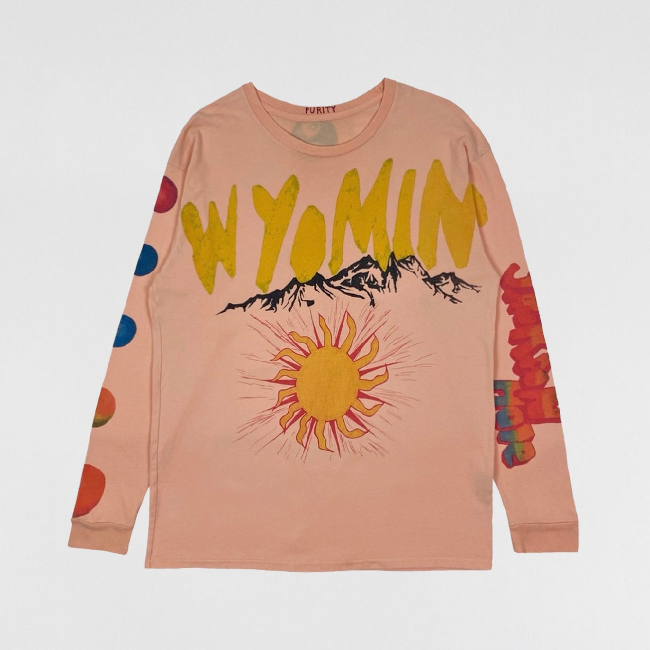 Ye 2018 Wyoming Scribble Long Sleeve By Wes Lang
