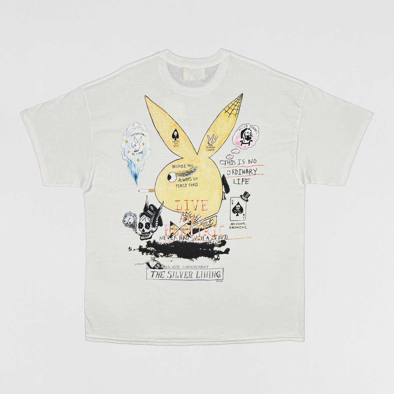 Yeezus 2015 Unreleased ‘The Silver Lining’ Tee By Wes Lang
