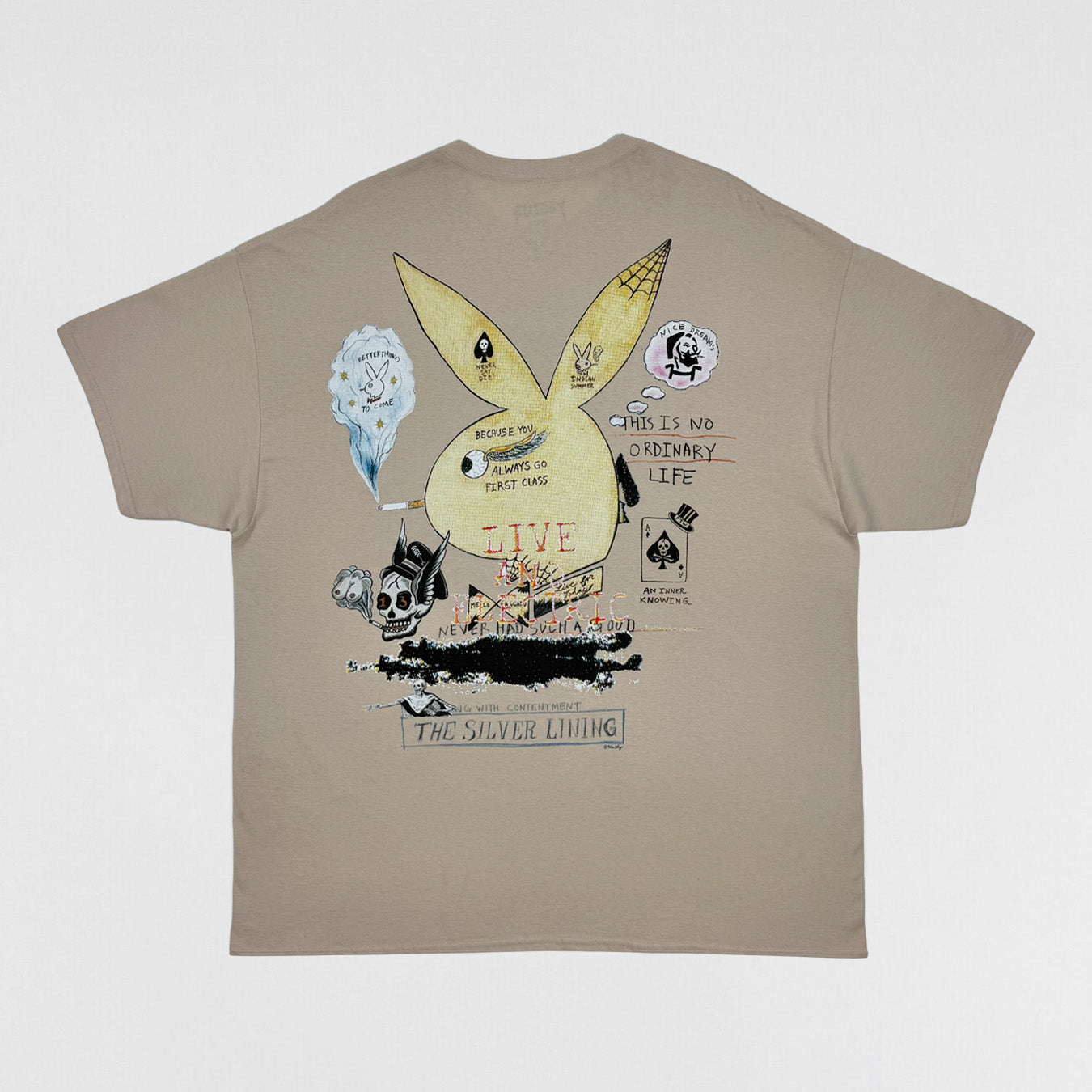 Yeezus 2015 Unreleased ‘The Silver Lining’ Tee By Wes Lang