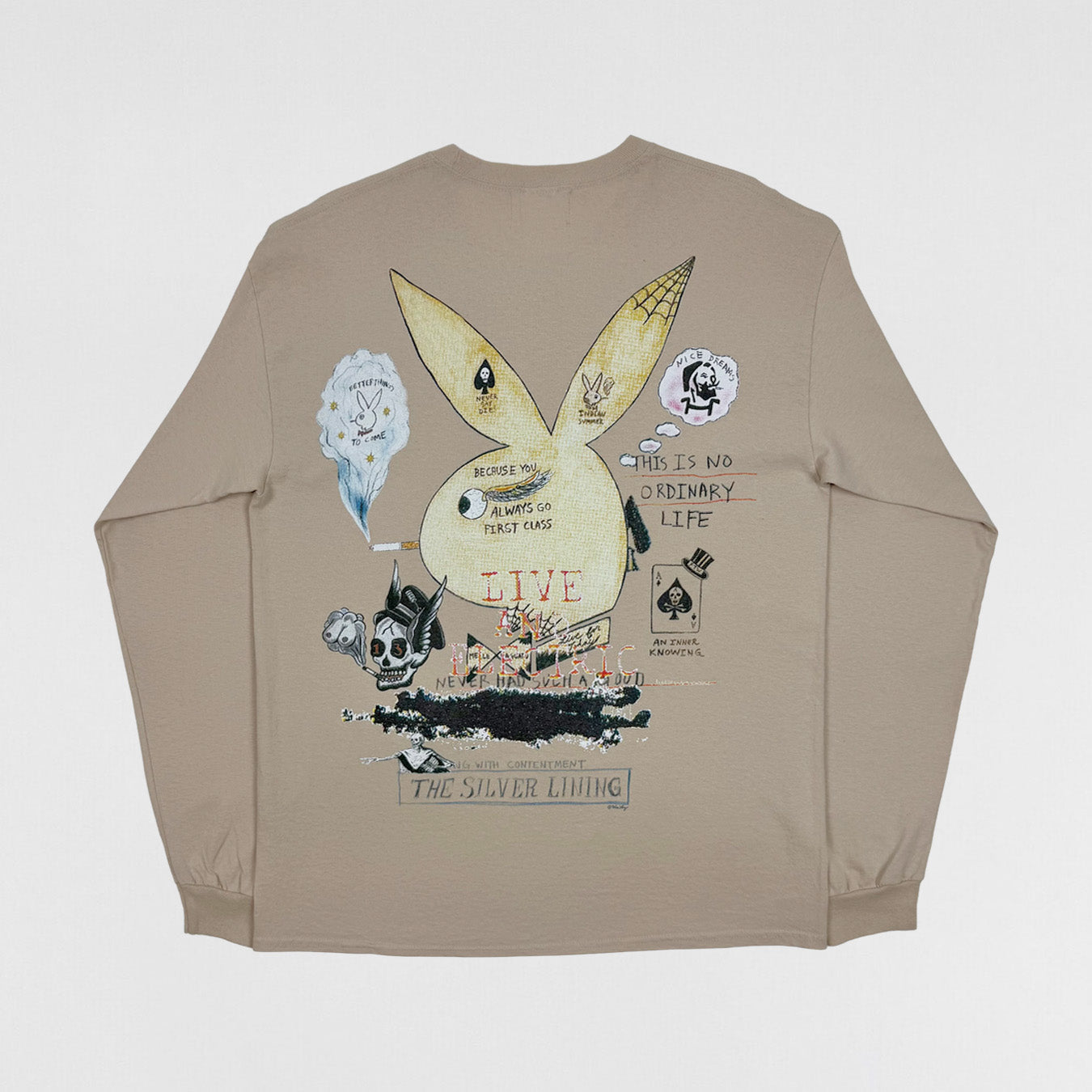 Yeezus 2015 Unreleased ‘The Silver Lining’ Long Sleeve By Wes Lang