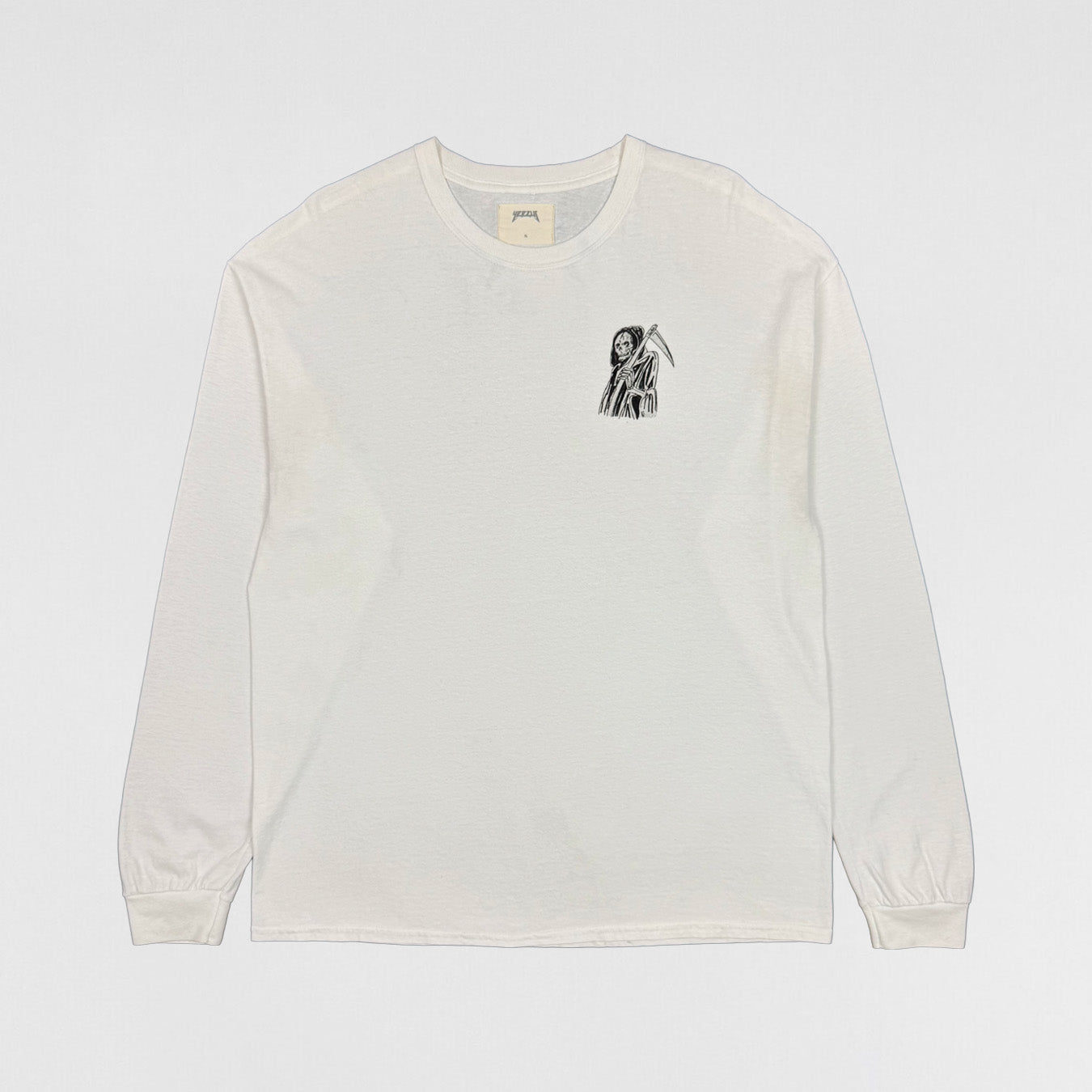 Yeezus 2015 Unreleased Reaper Logo Long Sleeve By Wes Lang