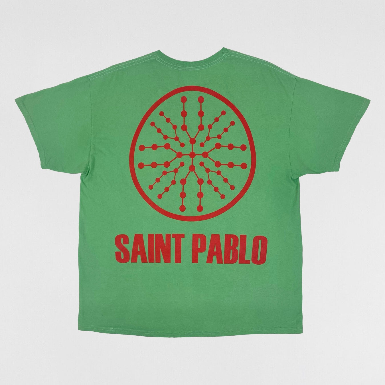 TLOP 2016 Saint Pablo Logo Tee In Mint
