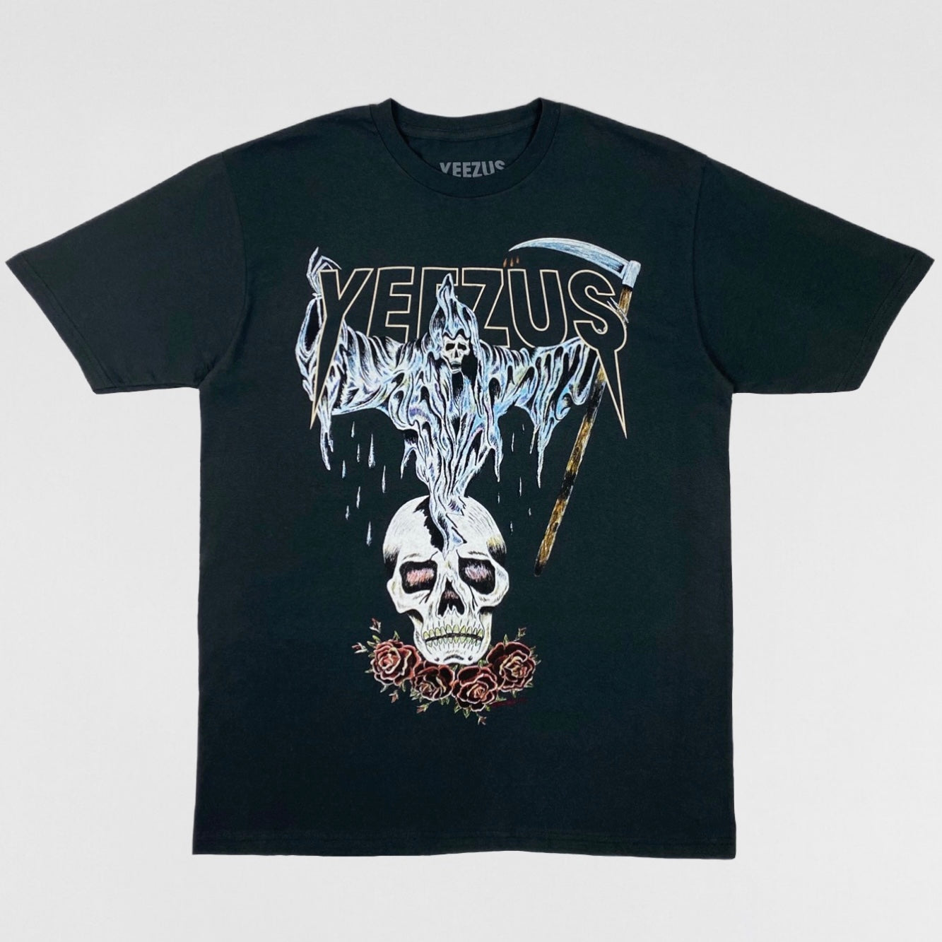 Yeezus Tour 2014 Flying Reaper Tee By Wes Lang