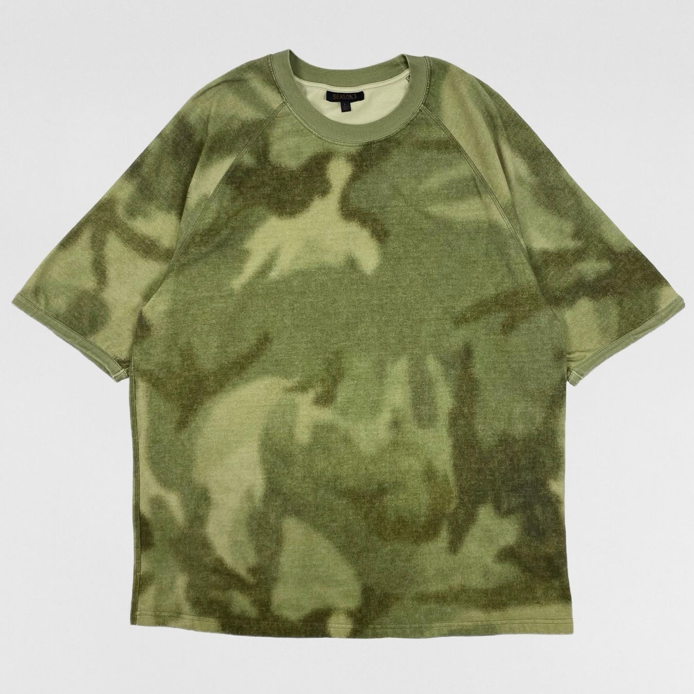 YZY SZN 3 Raglan Camo Tee