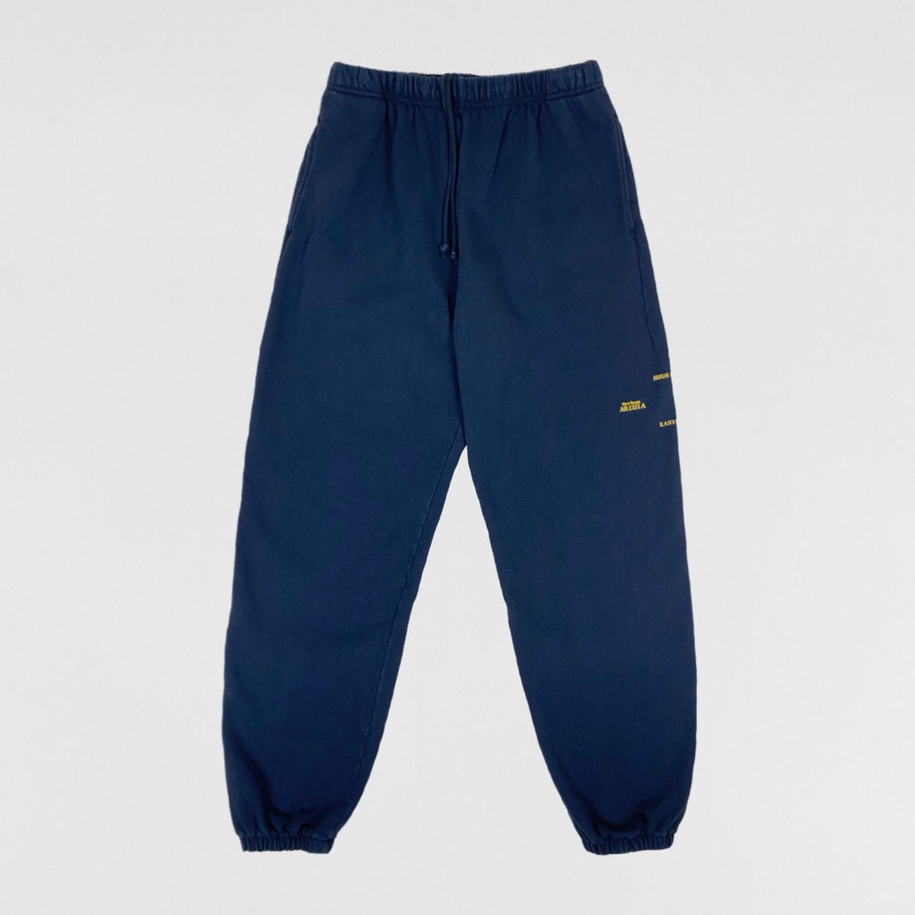 JIK 2019 Vinyl Album Sweatpants In Navy