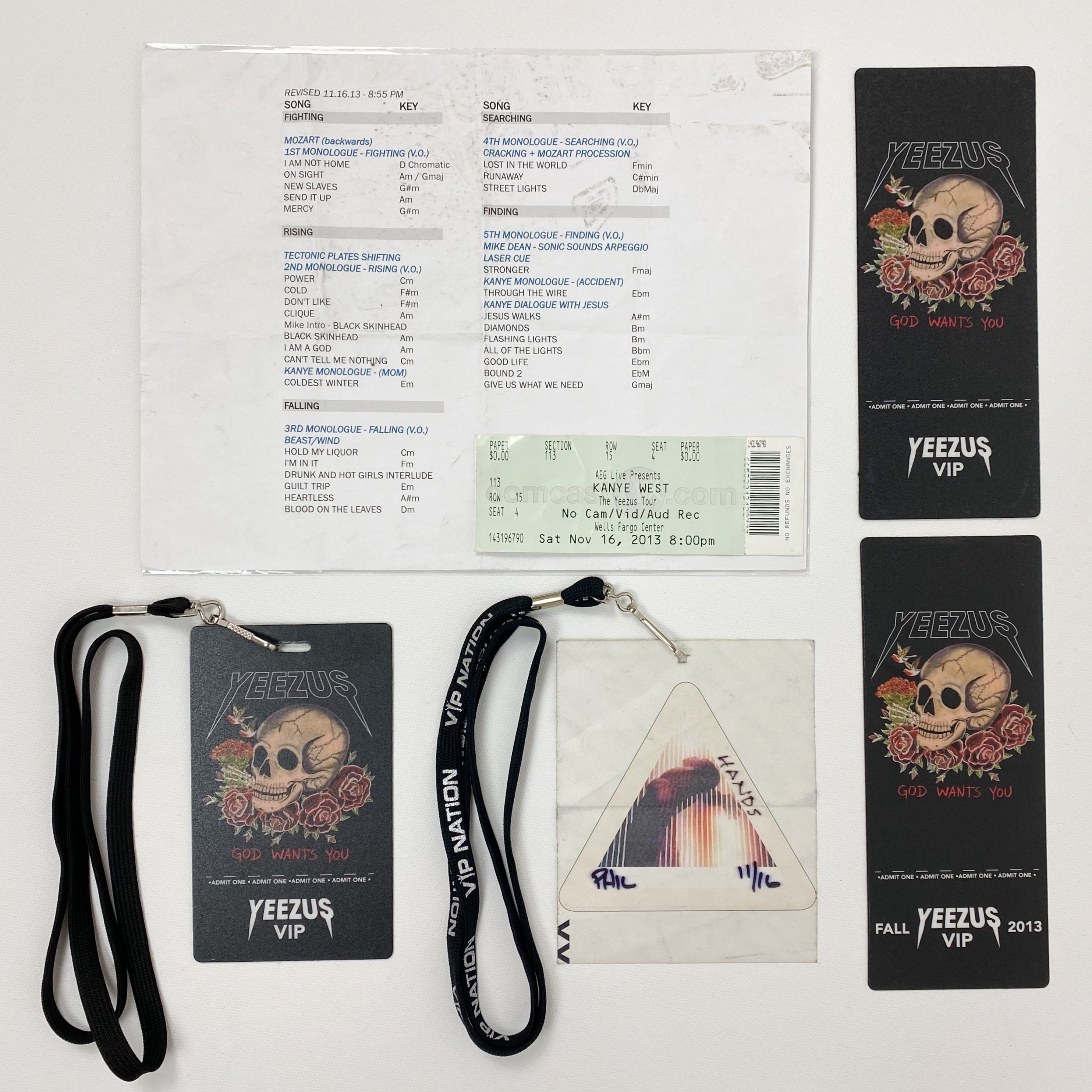Yeezus Tour 2013/2014 Backstage Set