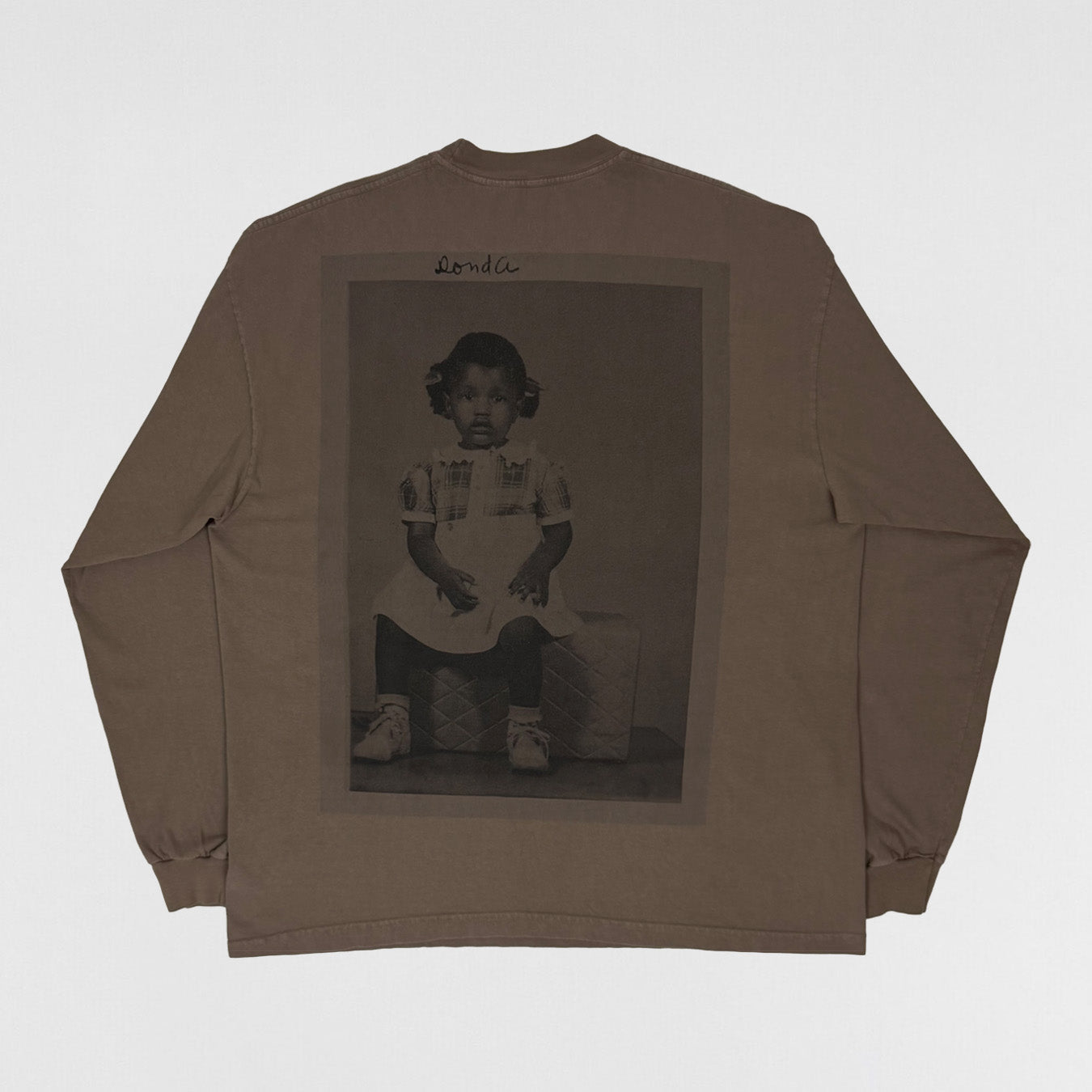 Donda 2021 Unreleased Portrait Long Sleeve By Demna Gvasalia