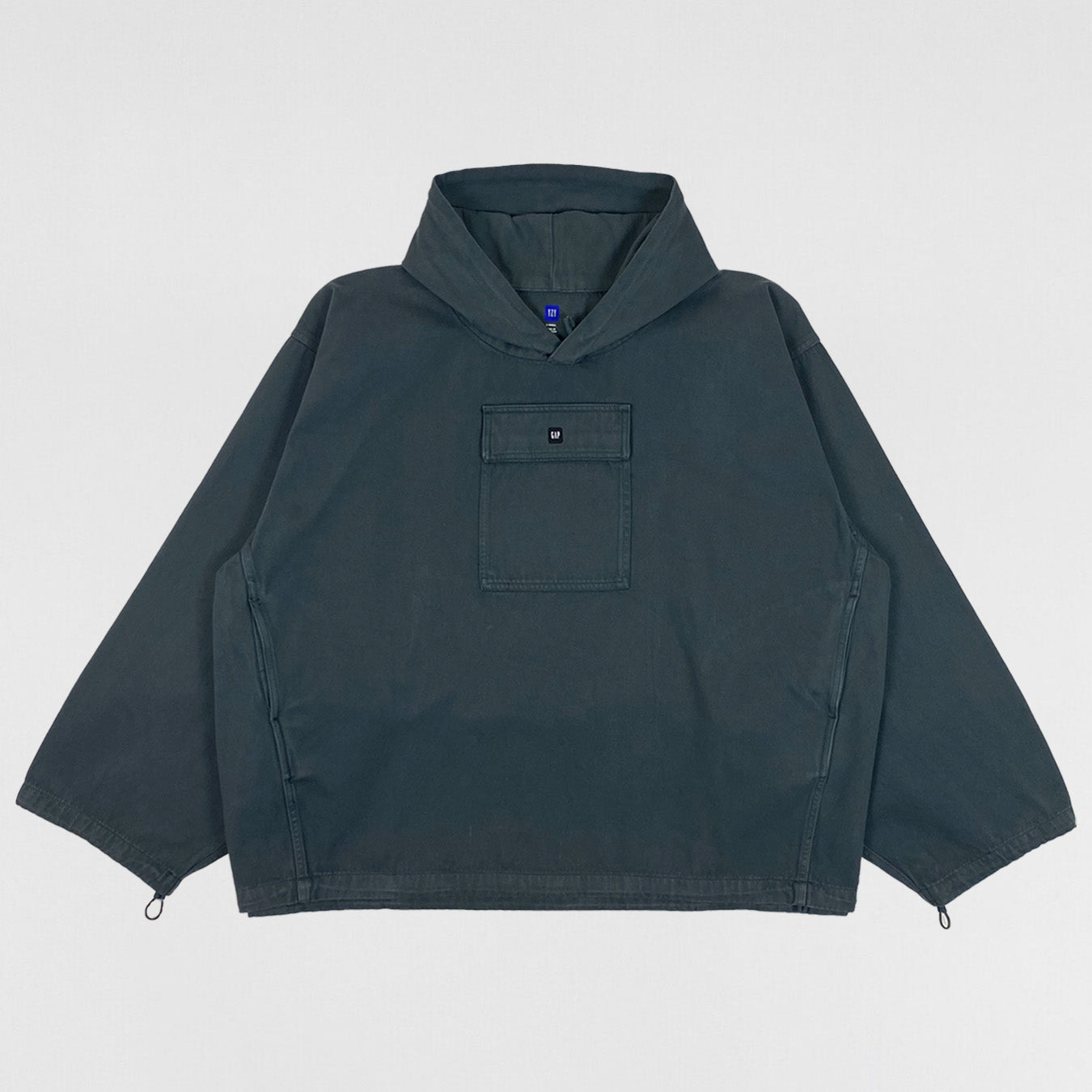YGEBB 2022 Sateen Hooded Anorak In Dark Green